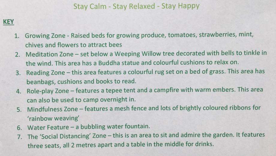 Phoebe's Stay Calm,Stay Relaxed,Stay Happy Garden